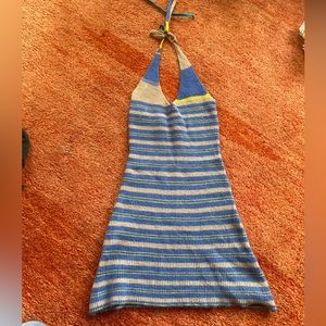 Peppermayo - Dancing Day Mini Dress - Blue Multi